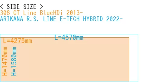 #308 GT Line BlueHDi 2013- + ARIKANA R.S. LINE E-TECH HYBRID 2022-